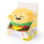 Loud Mouths Plush Toys - Cheeseburger
