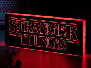 Stranger Things Logo Light