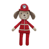 Mon Ami Firetruck Tooth Hero Doll and Pillow Set