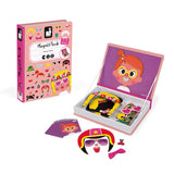 Janod Crazy Faces Magnetic Book