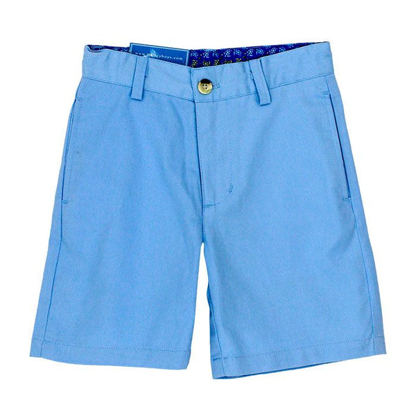 J Bailey Pete Twill Shorts - Harbour Blue