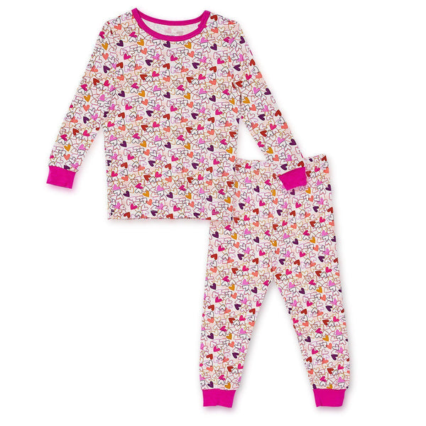 Magnetic Me Heart to Heart Modal 2Pc Pajamas