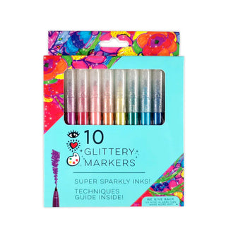 iHeartArt 10 Glitter Markers