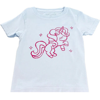 Mustard & Ketchup Kids Lavender Unicorn S/S Tee