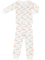 Watercolor Reindeer 2Pc Pajama Set