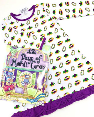 Jellybean by Smock Candy Mardi Gras King Cake Gown