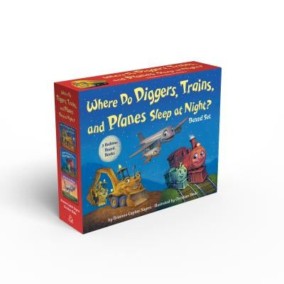 Where Do Diggers, Trains and Planes Sleep at Night? Boxed Set