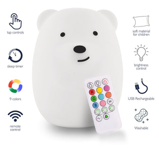 LumiPets White Color Changing Nightlight