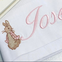 Preorder: Customized Easter Monogrammed Pillowcase