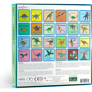 Eeboo Shiny Dinosaur Memory & Matching Game