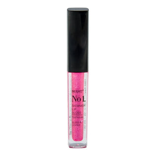 Hot Pink Sequin Bag Lip Gloss