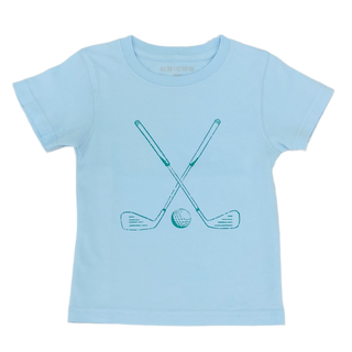 Mustard & Ketchup Kids - Light Blue Golf S/S Tee