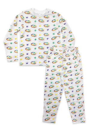 NolaTAWK Mardi Gras King Cake Pajamas