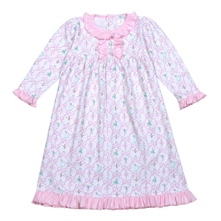 Baby Loren Nutcracker Pima Nightgown