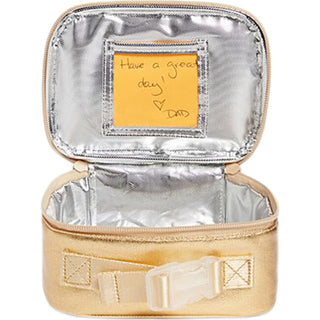 State Bags Insulated Lunchbox -  Rodgers Metallic Gold