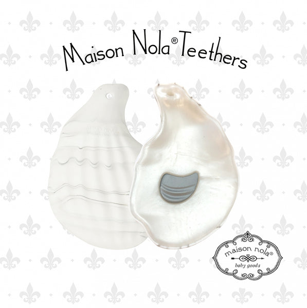 Maison NOLA Silicone Oyster Teether