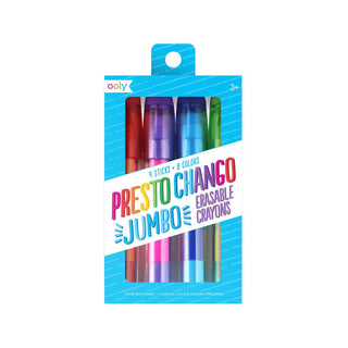 Presto Chango Jumbo Erasable Crayons