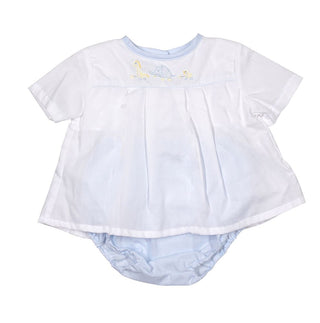 Petit Ami NB Diaper Set- Animals Smock