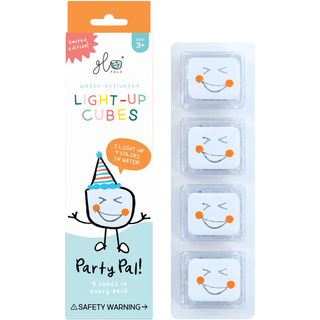 Glo Pals 4-Pack Light Up Cubes (Assorted)