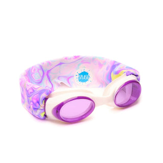 Splash Swim Goggles w/ Fabric Strap