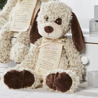 Gift From the New Kid: Big Sister Plush Puppy