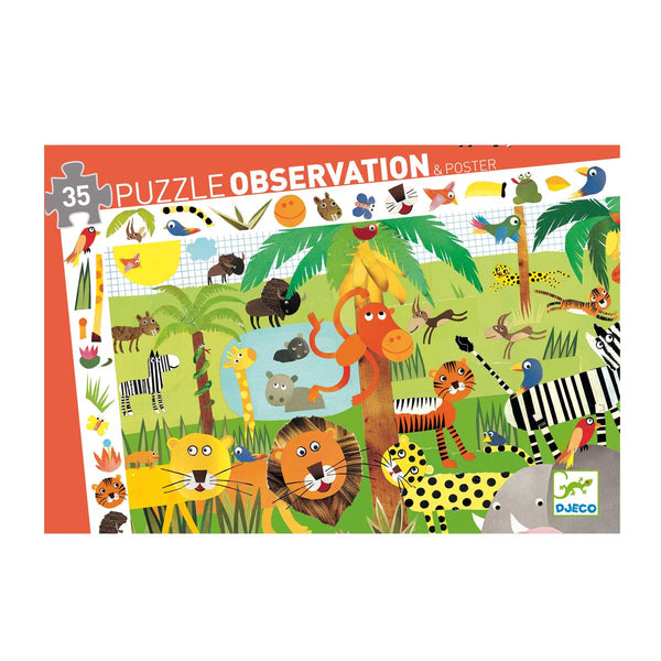 Djeco Jungle Observation Puzzle