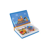 Janod Car Racers Magnetic Book