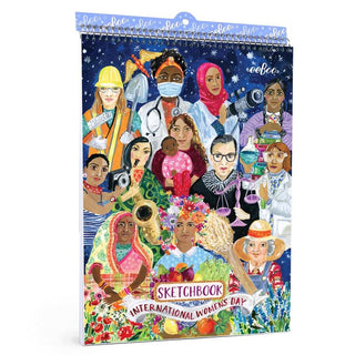 Eeboo International Women's Day Sketchbook
