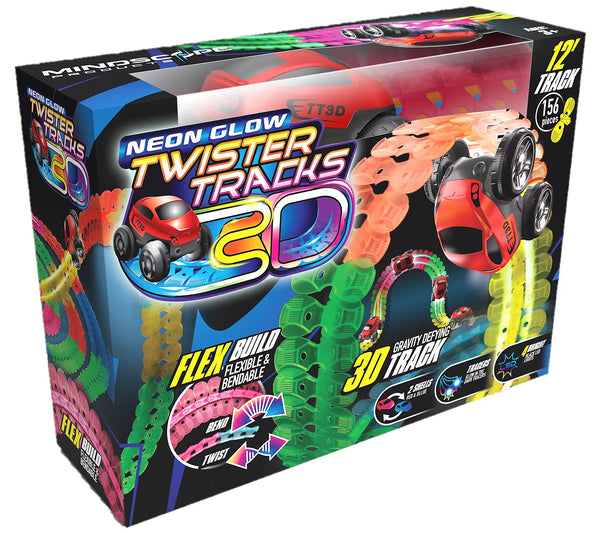 Neon Glow Turbo Twister Tracks