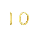 14K Gold The Perfect Tiny Hoop Earrings