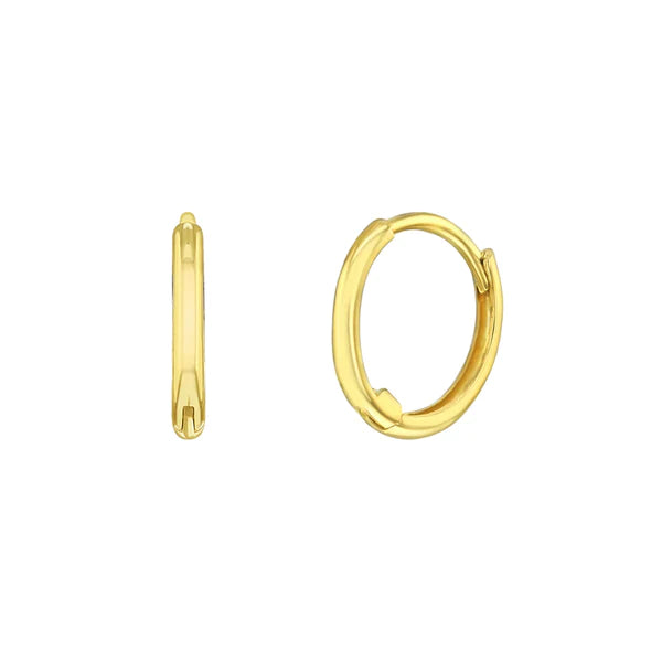 14K Gold The Perfect Tiny Hoop Earrings