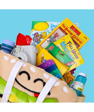 Shaggy Baggie Tote Bag - Hamburger