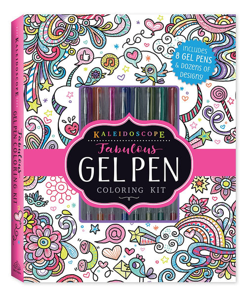 Kaleidoscope Fabulous Gel Pen Coloring Kit